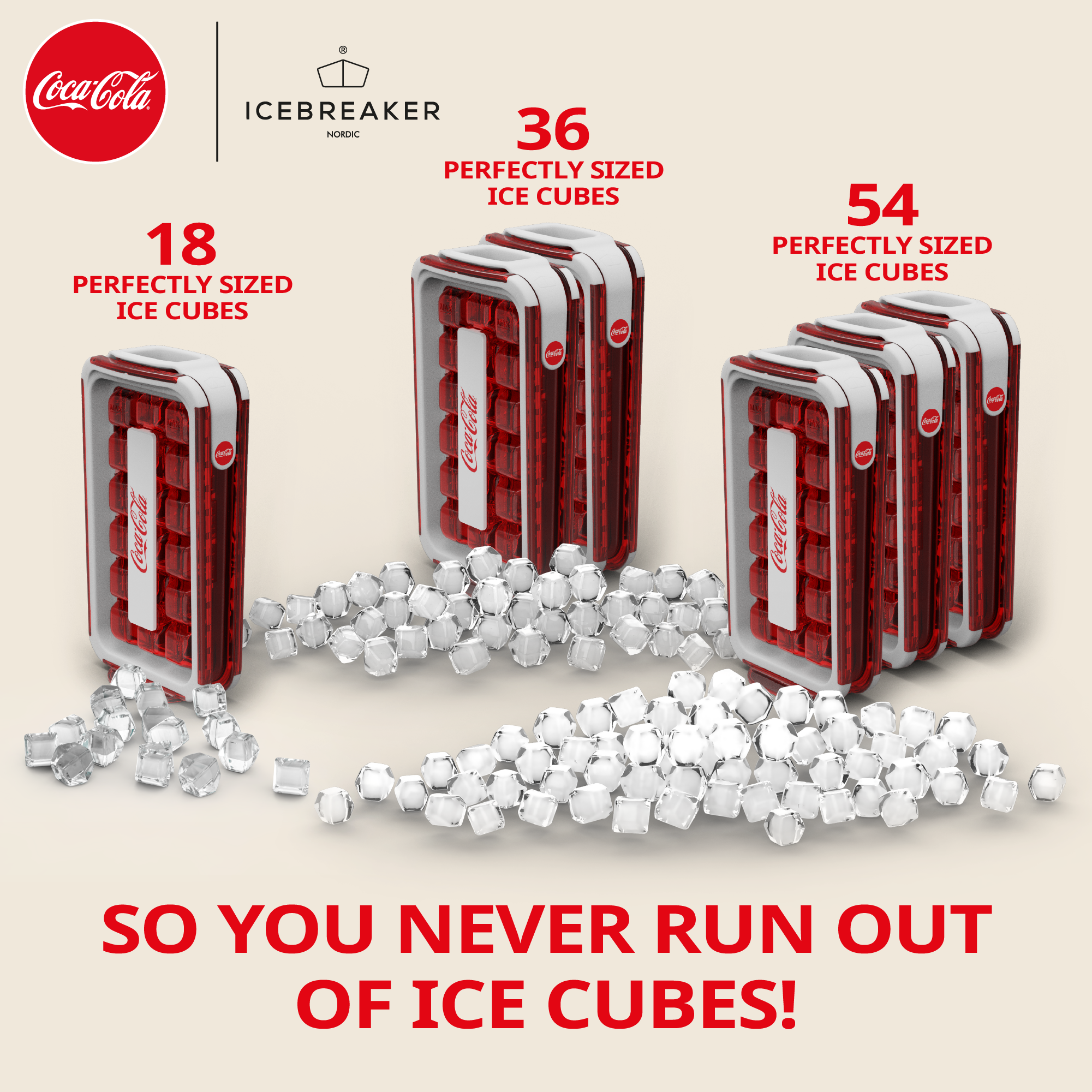 ICEBREAKER Nordic® POP Coca-Cola® Edition